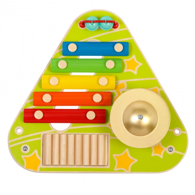 Lucy & Leo panneau musical - jouet musical multifonction en bois