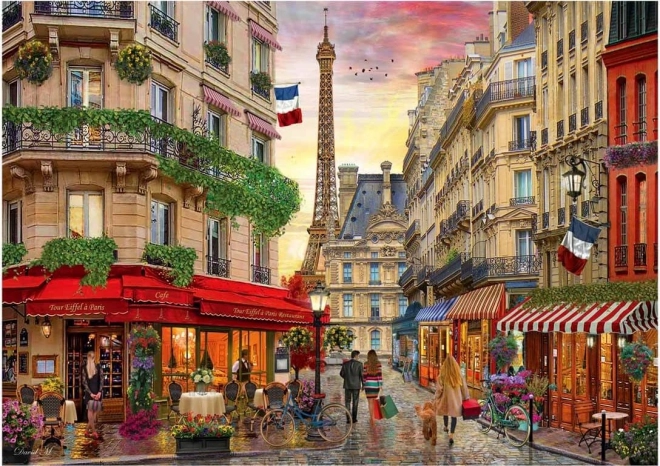 Puzzle ANATOLIAN Kavárna Café Eiffel 1500 pièces