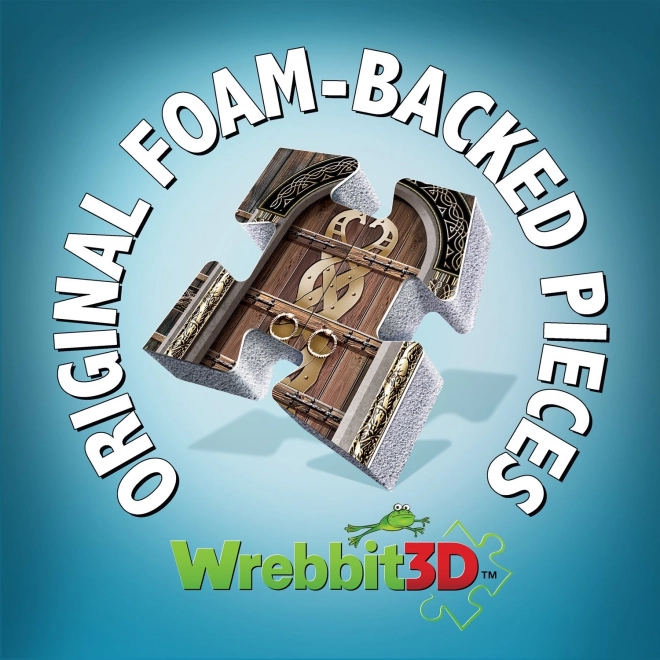 WREBBIT puzzle 3D Seigneur des Anneaux : La Salle Dorée d'Edoras