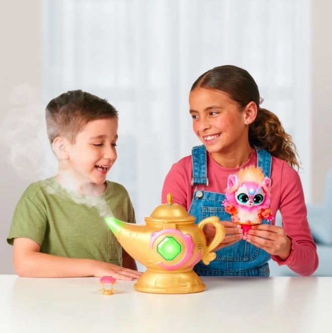 Magic Mixies mascotte interactive Lampe de Génie Rose