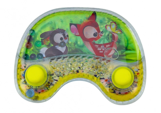 Jeu d'eau coloré avec images d'animaux