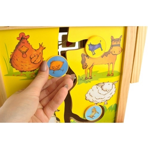 Chariot en bois pour enfants - 6 en 1
