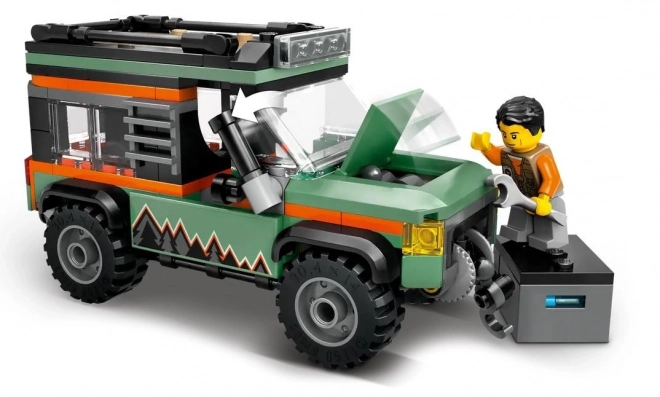 Lego City voiture tout-terrain de montagne 4x4