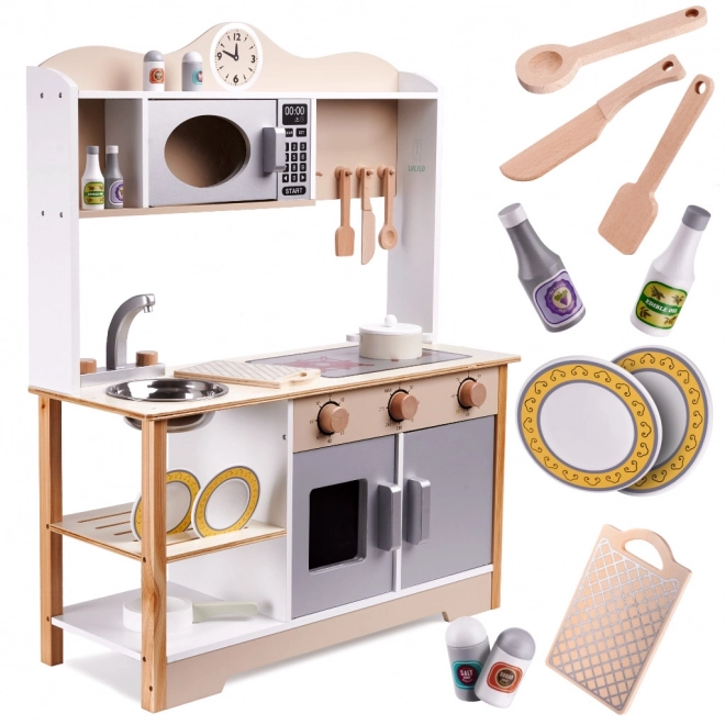 Cuisine en bois Lulilo avec accessoires