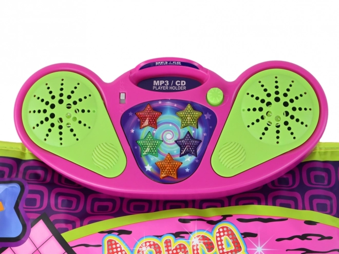 Tapis de danse pour enfants avec batteries Lumières Sons Danse 91cm x 93cm
