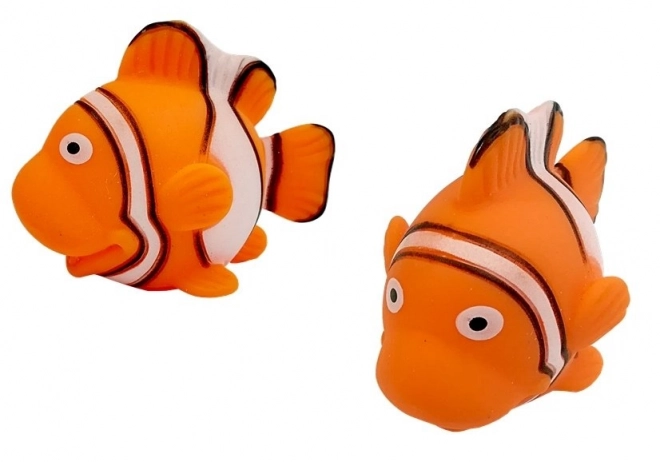Ensemble de poissons en caoutchouc pour le bain