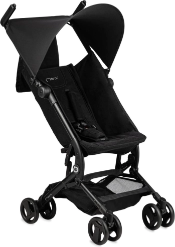 Poussette sportive MoMi Grace avec sac à dos – noire