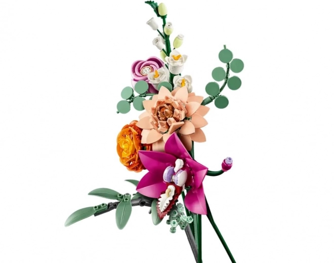 Lego Botanicals magnifique bouquet de fleurs roses