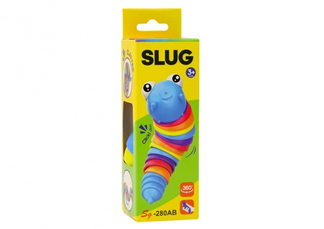 Escargot Flexible Chenille Sensorielle Anti-stress Coloré