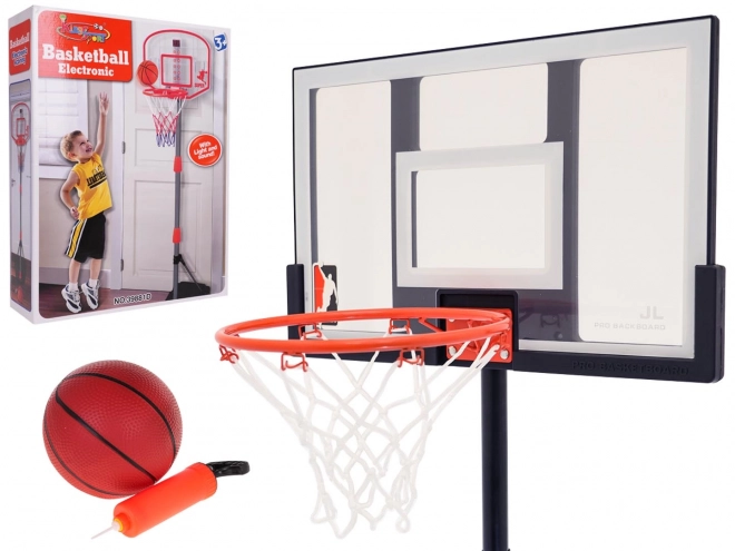 Ballon de basket 205cm + accessoires