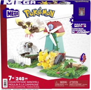 Kit de construction Pokémon moulin à vent villageois