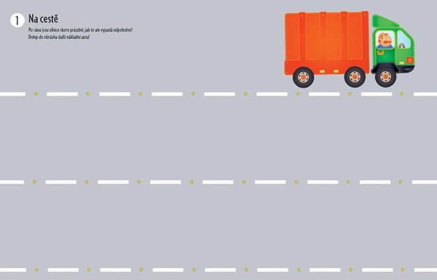 Livre d'autocollants Camions