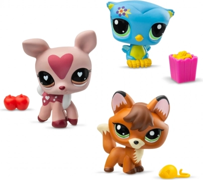Littlest Pet Shop 3 figurines - différents types
