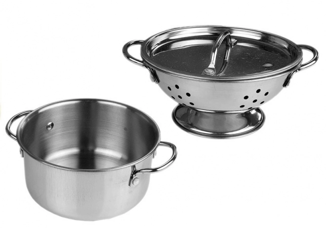 Ensemble d'Ustensiles de Cuisine en Inox 8 Pièces