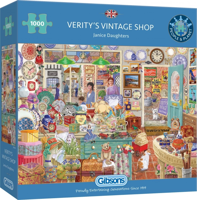 GIBSONS Puzzle Veritino – boutique d’antiquités 1000 pièces