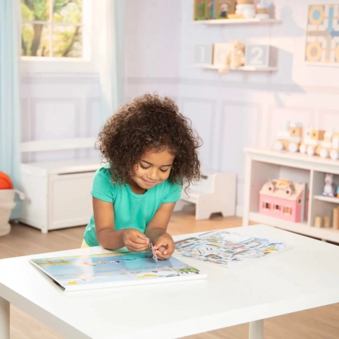 Melissa & Doug - autocollants réutilisables Véhicules