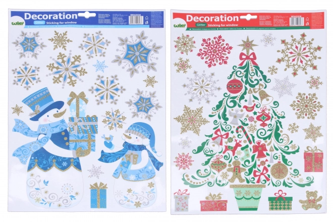 Décoration de fenêtre de Noël