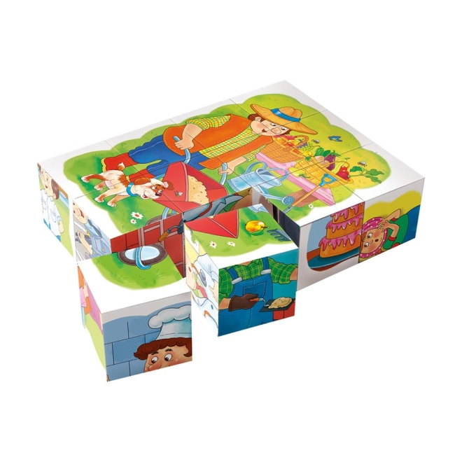 Puzzles colorés