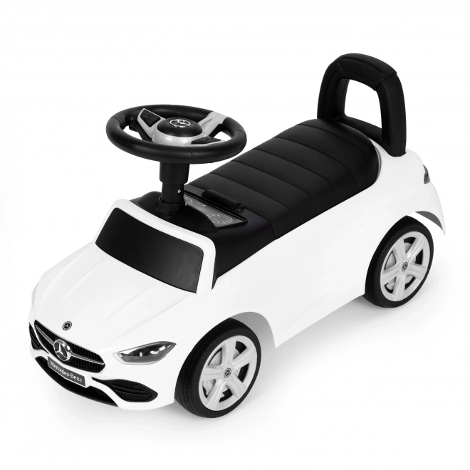 Voiture pour enfants Mercedes C CLASS volant interactif blanc