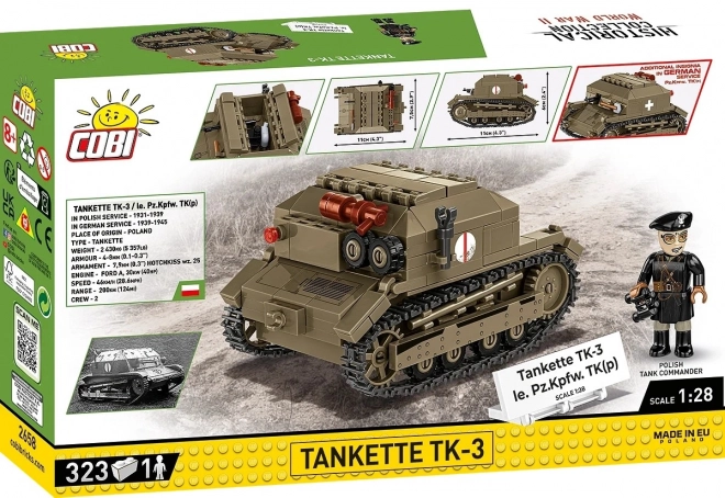 COBI 2658 Tankette TK-3