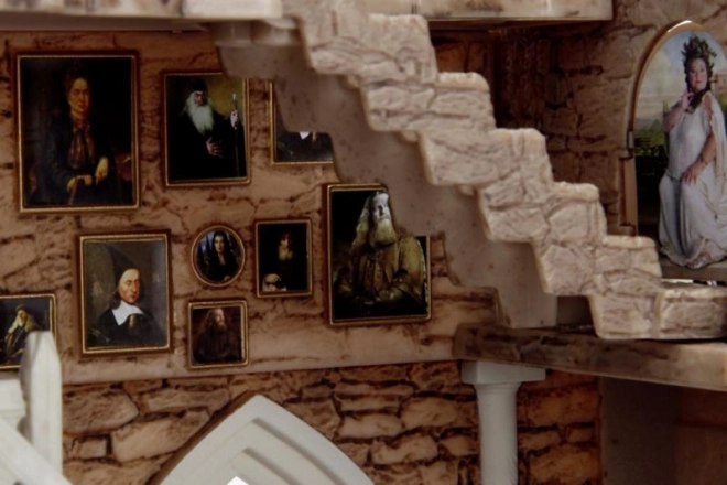 Tour de Gryffondor avec nanofigurines Harry Potter