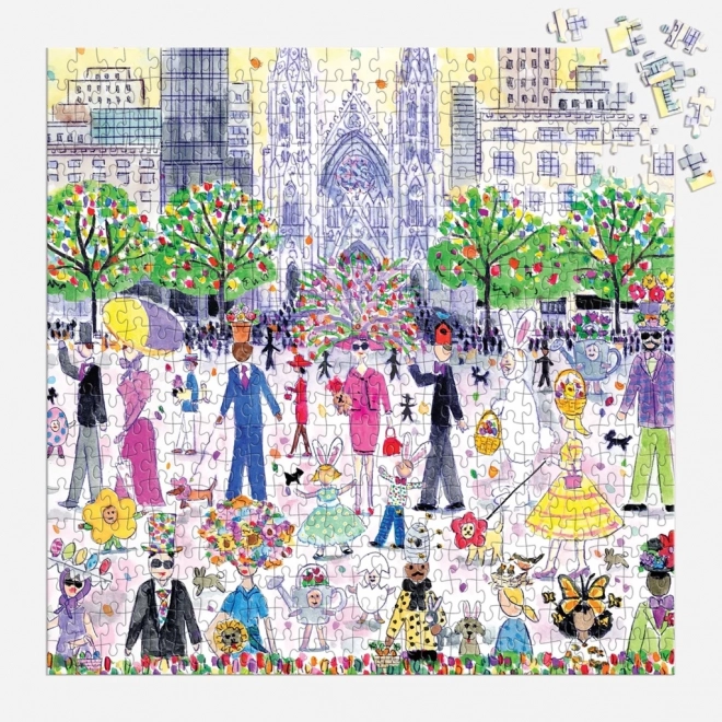 Puzzle Michael Storrings défilé de Pâques 500 pièces
