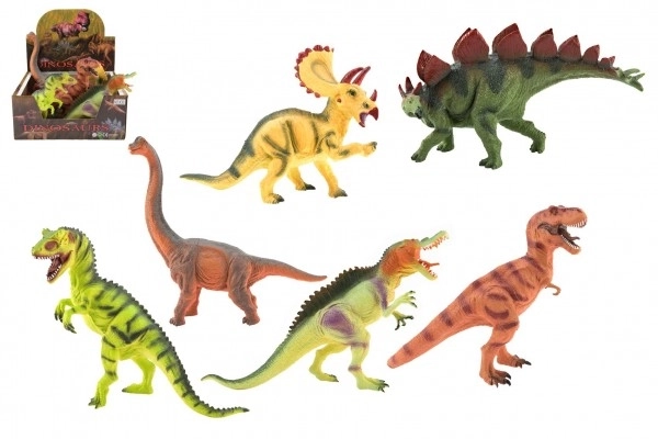 Dinosaure 25-32cm plastique 6 types