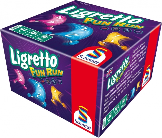 Jeu de cartes familial SCHMIDT LIGRETTO FUN RUN
