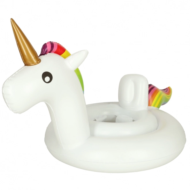 Bouée gonflable enfant avec licorne et siège 70 cm