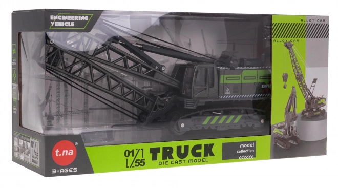 Grue métallique noir et vert