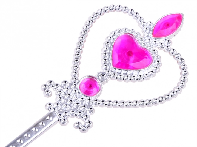 Ensemble de costume Princesse avec couronne et tresse – Rose
