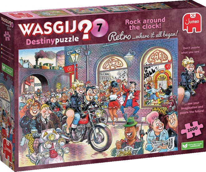 Puzzle WASGIJ Destiny 7: Rock around the Clock! 1000 pièces