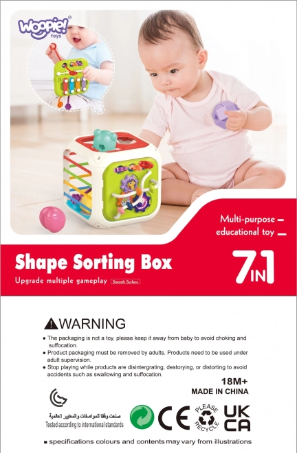 Woopie cube d’activités sensorielle et éducative pour enfants