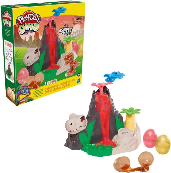 Play-Doh Dino Crew île de volcan de lave