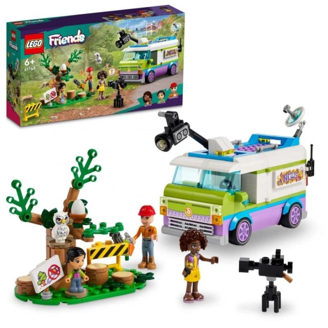 LEGO® Friends 41749 Camionnette du Journaliste