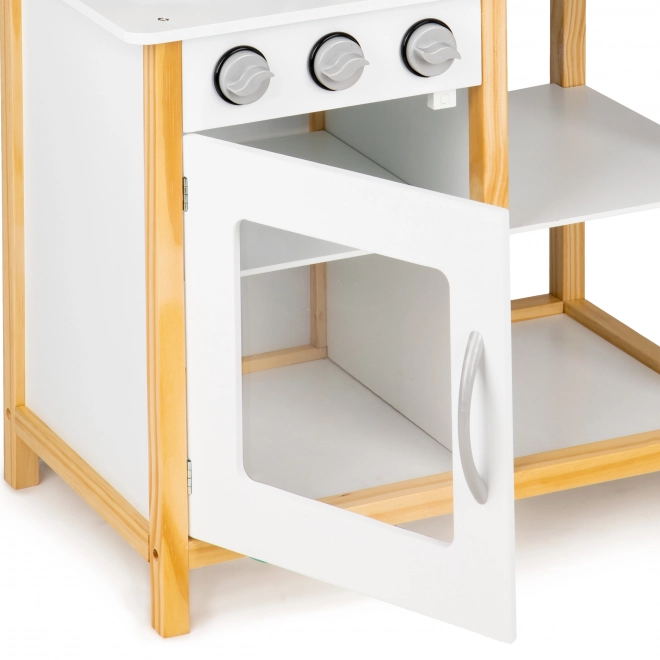 Cuisine en bois pour enfants avec accessoires Ecotoys