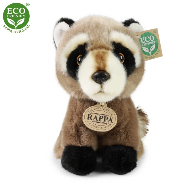 Rappa Raton laveur en peluche assis 18 cm écologique