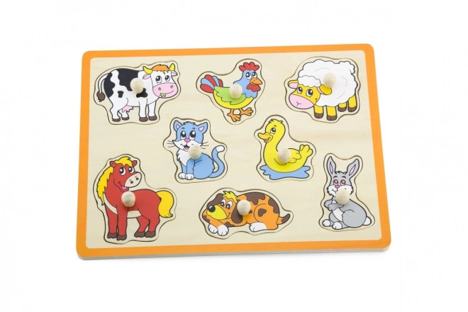 Puzzle en bois Ferme des animaux Viga