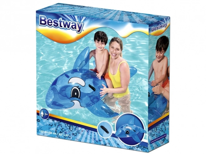 Bestway Dauphin Gonflable pour Enfants pour l'Eau – Bleu