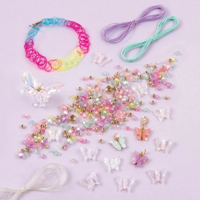 Kit pour fabriquer des bijoux avec des papillons