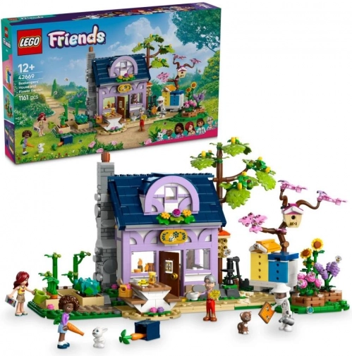 LEGO® Friends 42669 Maison des apiculteurs et jardin fleuri