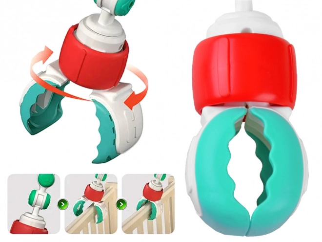 Arc coloré pour poussette et siège Jouets Joyeux