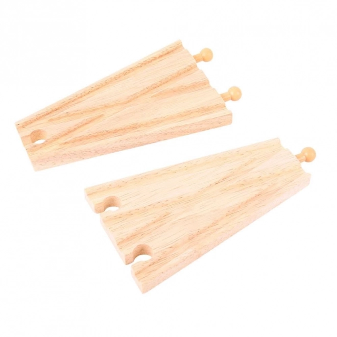 Bigjigs Rail Aiguillage droit 2 pcs