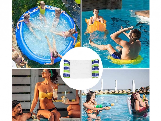 Hamac aquatique gonflable piscine et plage