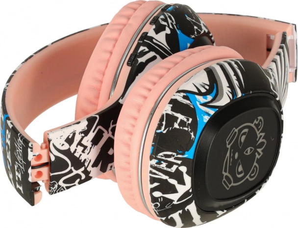 Écouteurs sans fil Bluetooth pour utilisation de jeu et sportive rose