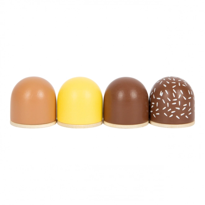 Pralines au Chocolat en Bois Small Foot Fresh