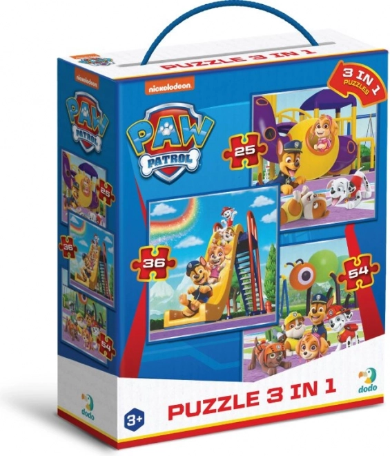 DODO Puzzle Pat' Patrouille : Au terrain de jeu