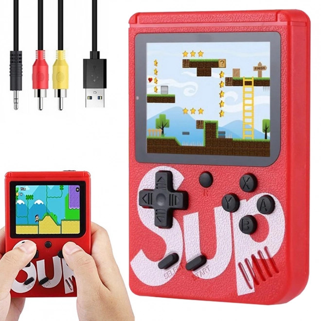 Mini console rétro portable avec 400 jeux