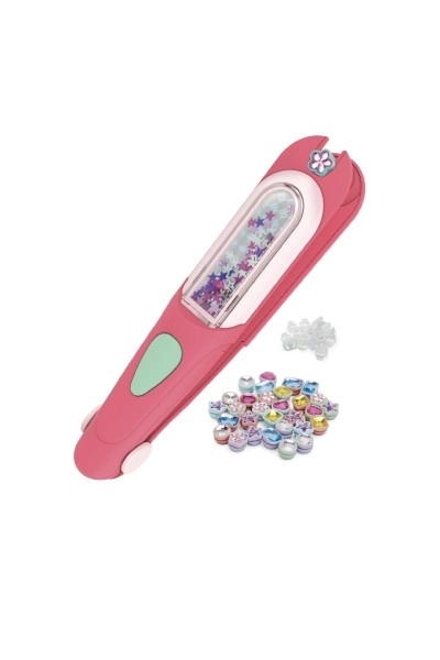 Diamants étincelants pour cheveux avec applicateur plastique 18x4cm avec accessoires dans une boîte 22x12x5,5cm