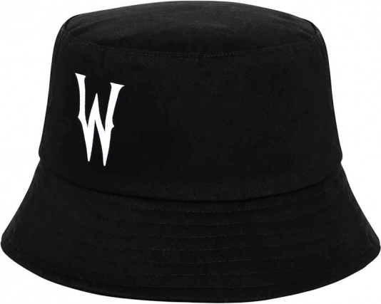 chapeau bob pour enfant WEDNESDAY, noir